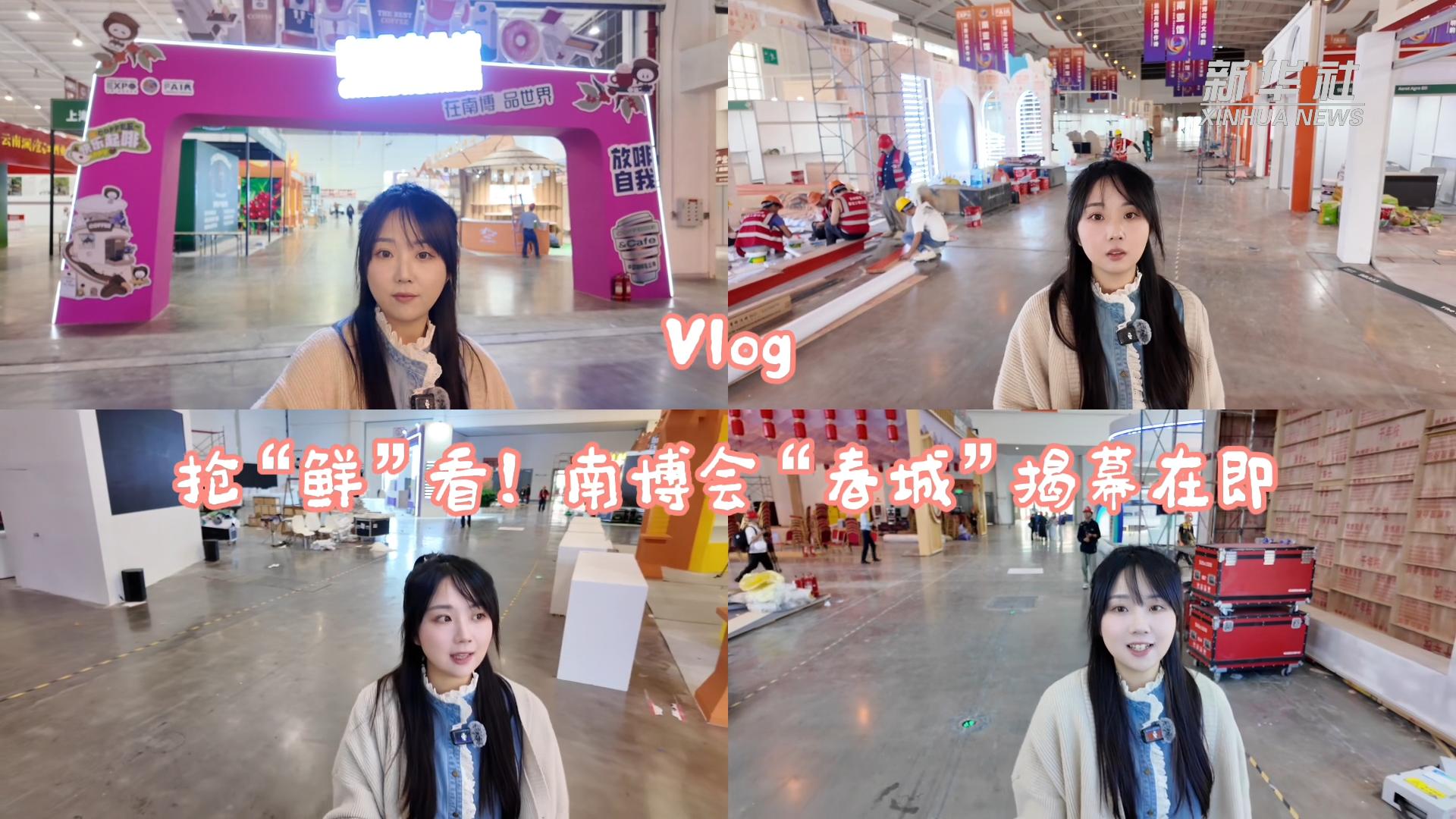 Vlog：抢“鲜”看！南博会“春城”揭幕在即