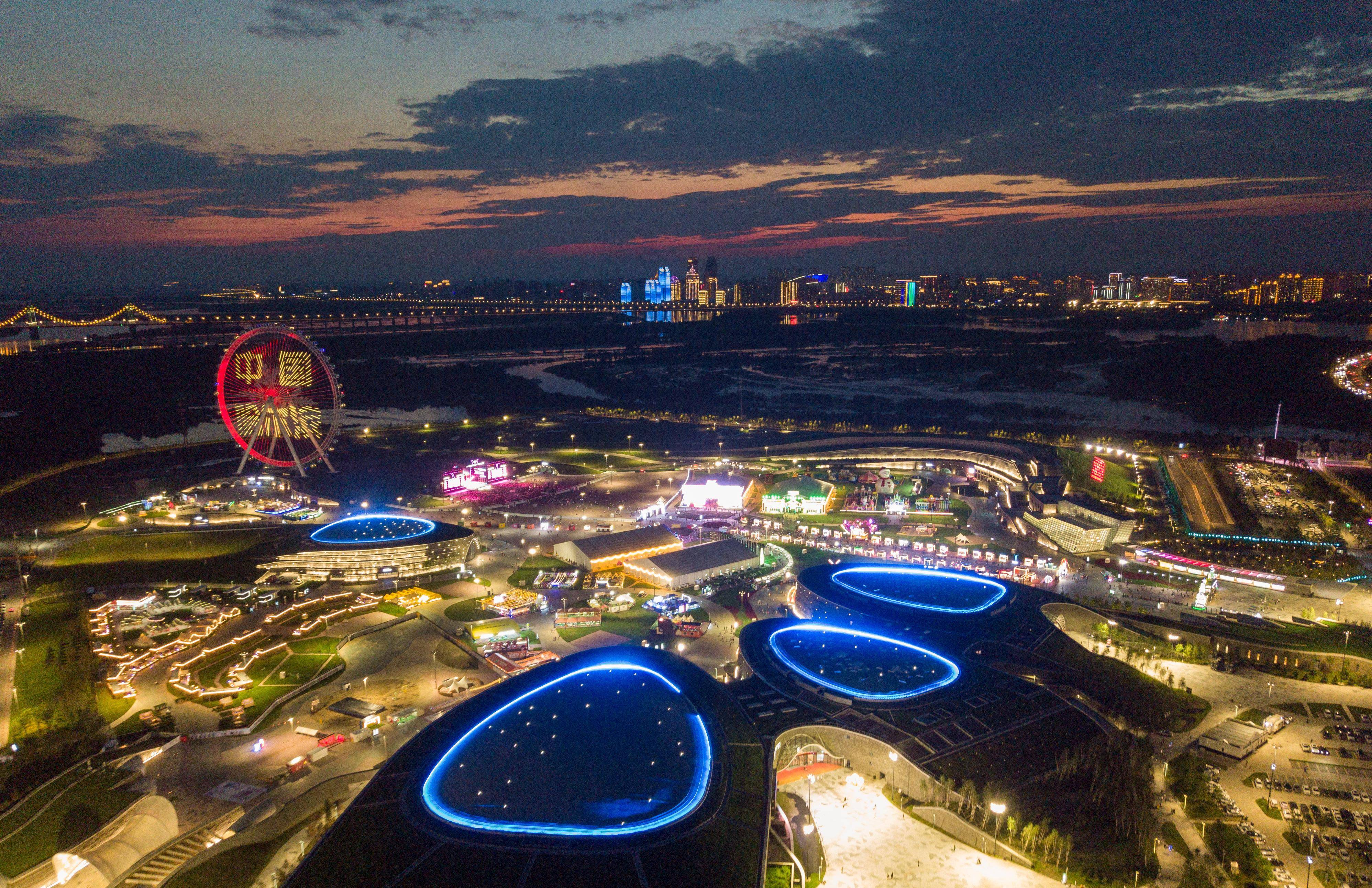 新华全媒＋丨“打卡”哈尔滨太阳岛：湿地漫游观城市生态画卷