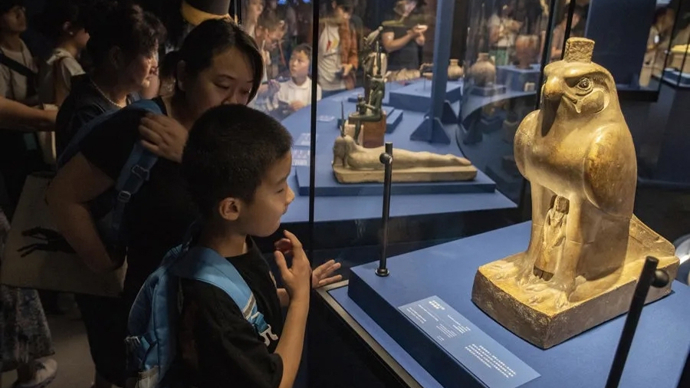 博物馆不眠夜:古埃及文明大展迎来168小时嘉年华
